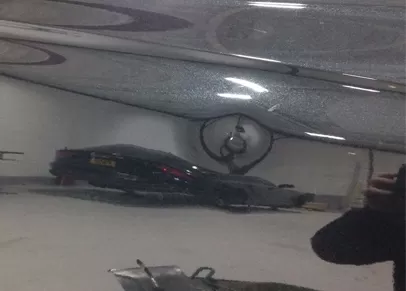 ball dents & small impact marks dent repair example